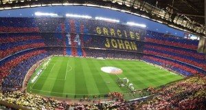 Gracias Johan Camp Nou 02-04-2016 2
